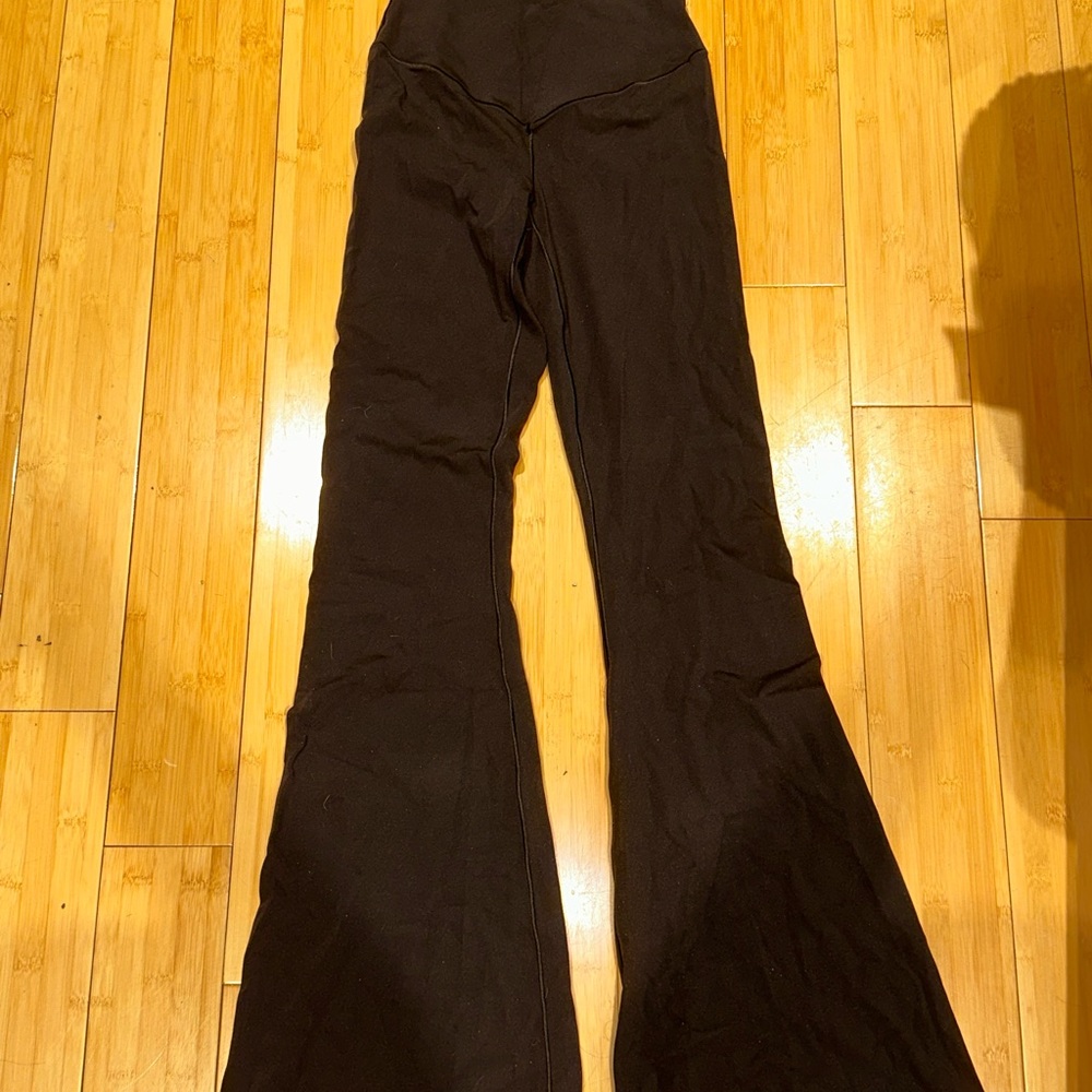 Aerie Black Flare Pants